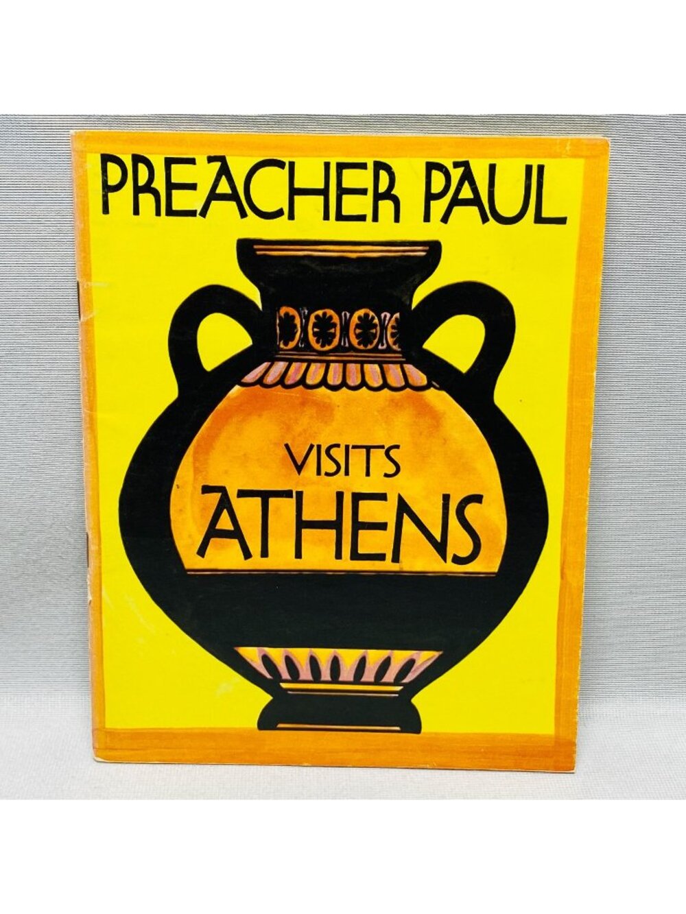 Preacher Paul Visits Athens Paperback Book For Children 1971  Illustrated